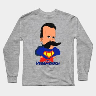 Übermensch Nietzsche Long Sleeve T-Shirt